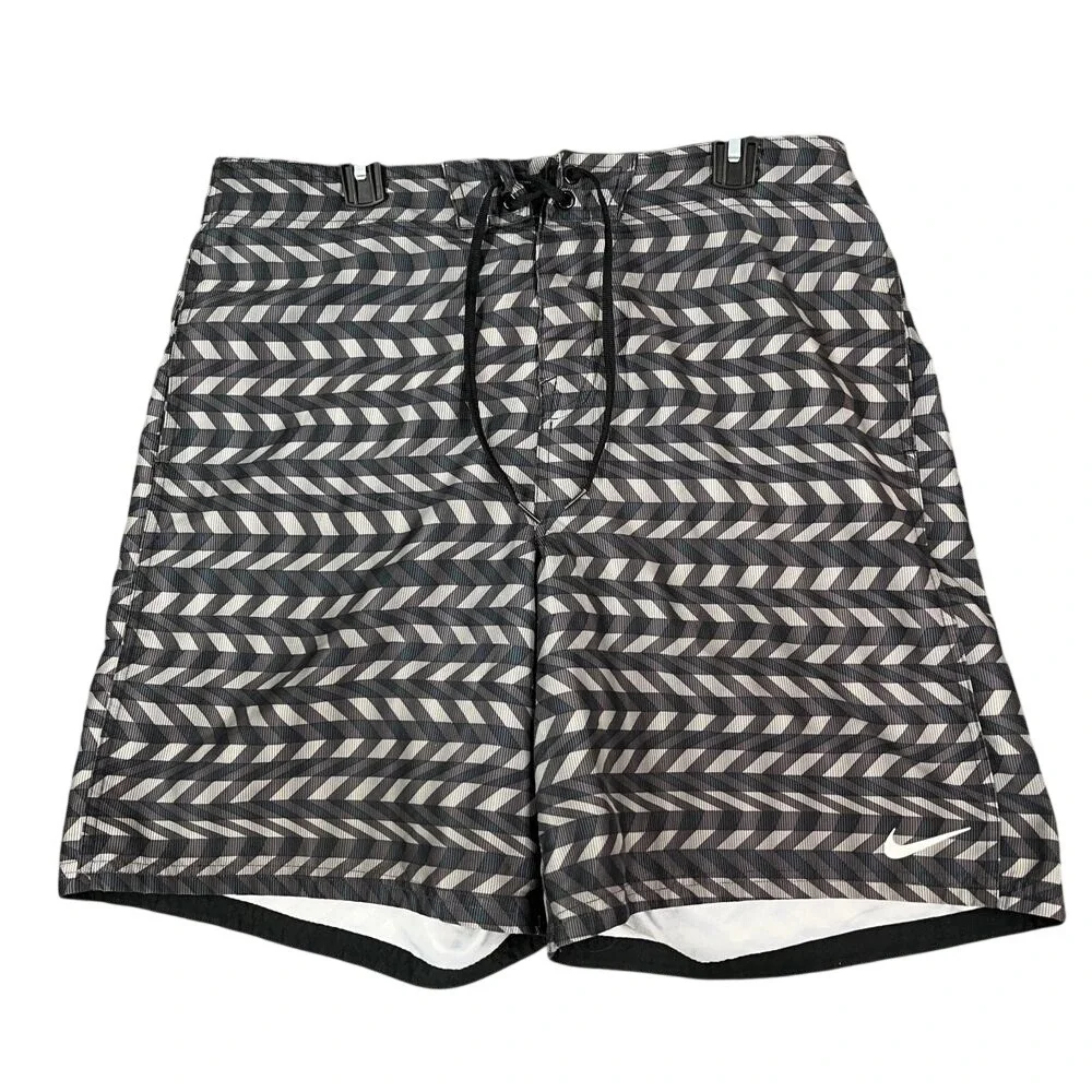 NIKE Shorts Mens Extra Large Bathing Suit Board Swim Trunks Casual Bottoms Lined